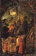 Samuel Palmer Coming from Evening Church oil on canvas